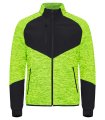 Heren Fleece Vest Clique Haines 023946 signaal geel